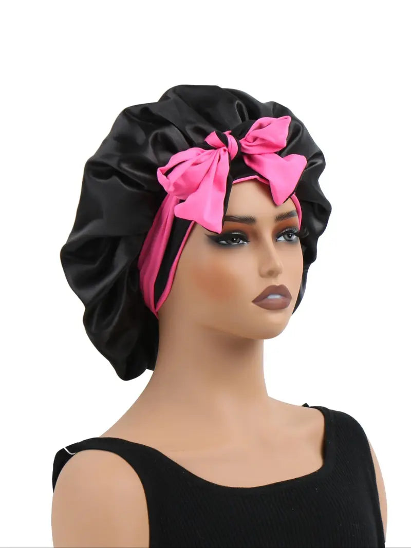 𝐒𝐚𝐭𝐢𝐧 𝐒𝐥𝐞𝐞𝐩𝐢𝐧𝐠 𝐁𝐨𝐧𝐧𝐞𝐭 𝐰𝐢𝐭𝐡 𝐑𝐢𝐛𝐛𝐨𝐧